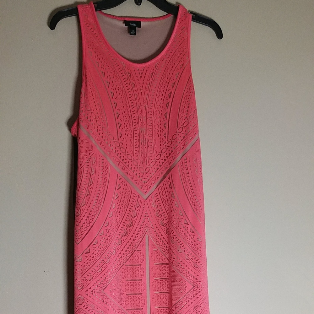 MOSSIMO Pink Summer Maxi Dress